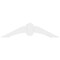 Ekena Millwork Archdale Architectural Grade PVC Gable Bracket, 36"W x 9"H x 2"D x 4"F, 6/12 Pitch GBP036X09X0204ARC00 - alternate 2